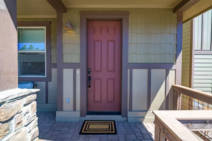 Front door entry at FlagBaseCamp